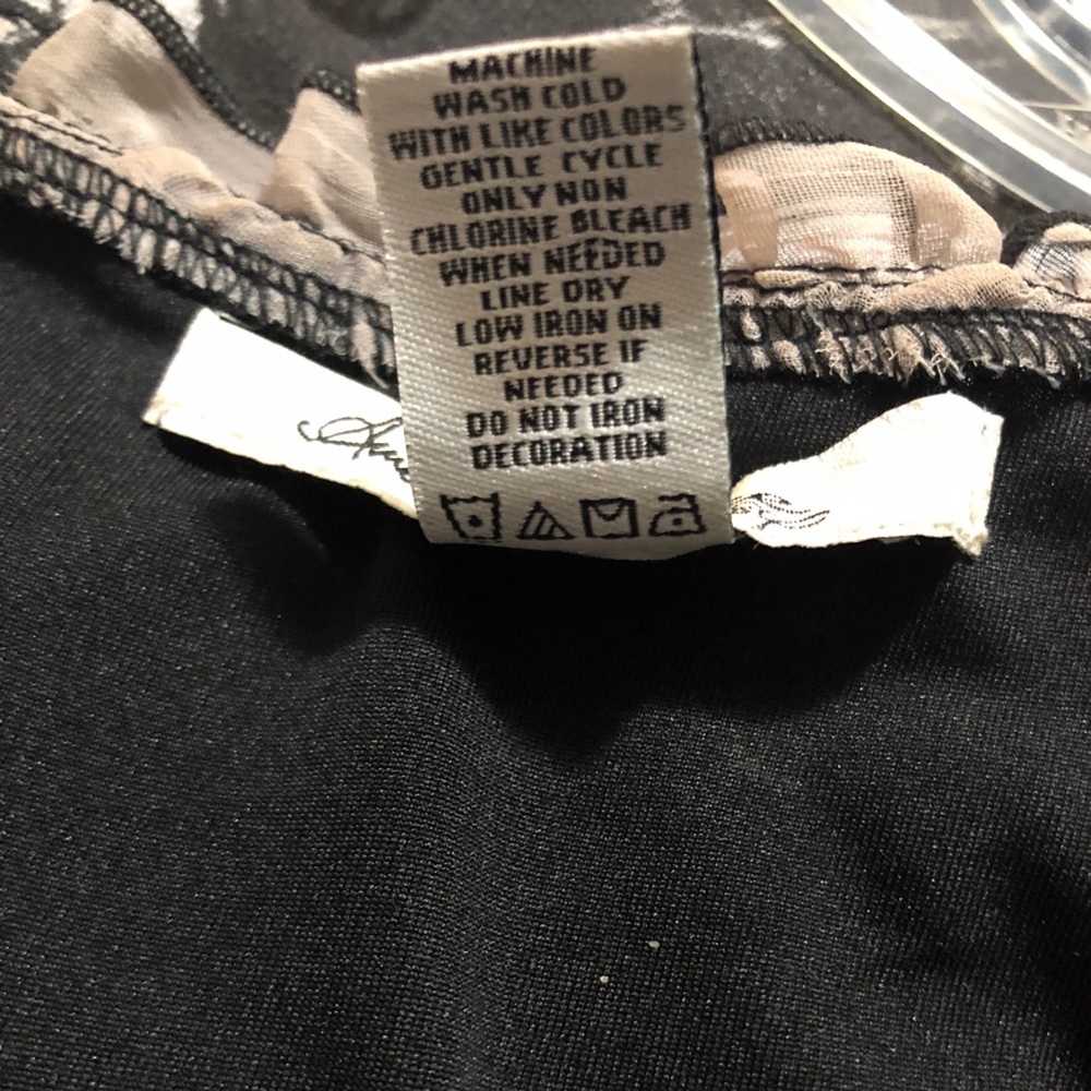 American Rag Black and Tan Dress | Size Medium - Picture 6 of 6